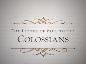 Read more about the article Colossians 3